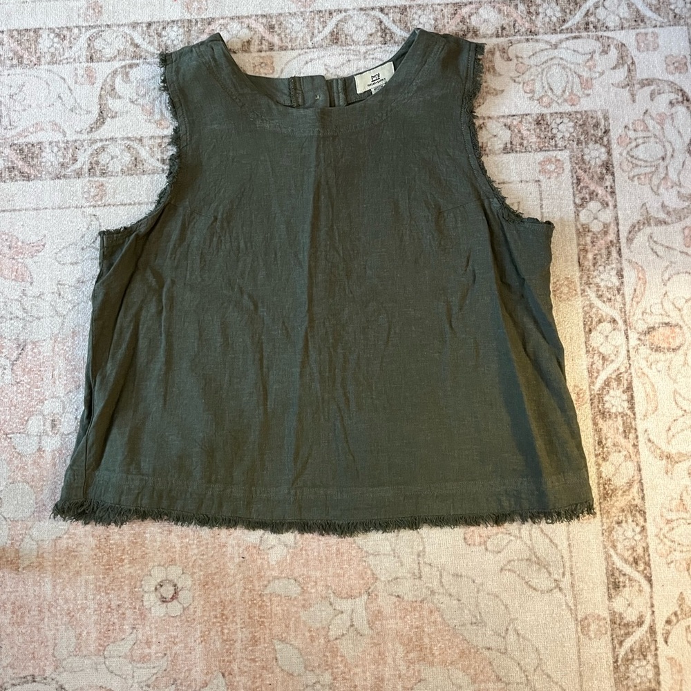 Army Green Tank Top